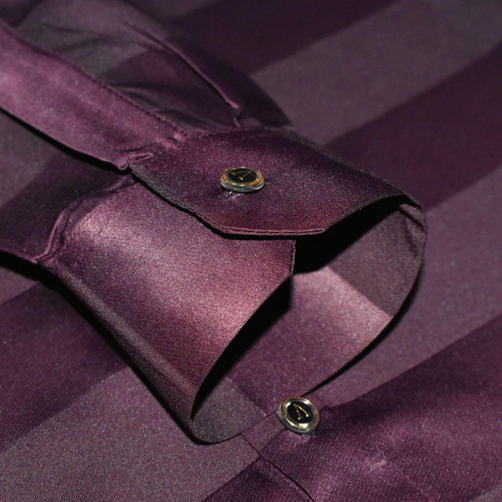 Versace Wine Designer Premium Quality Shirt-5