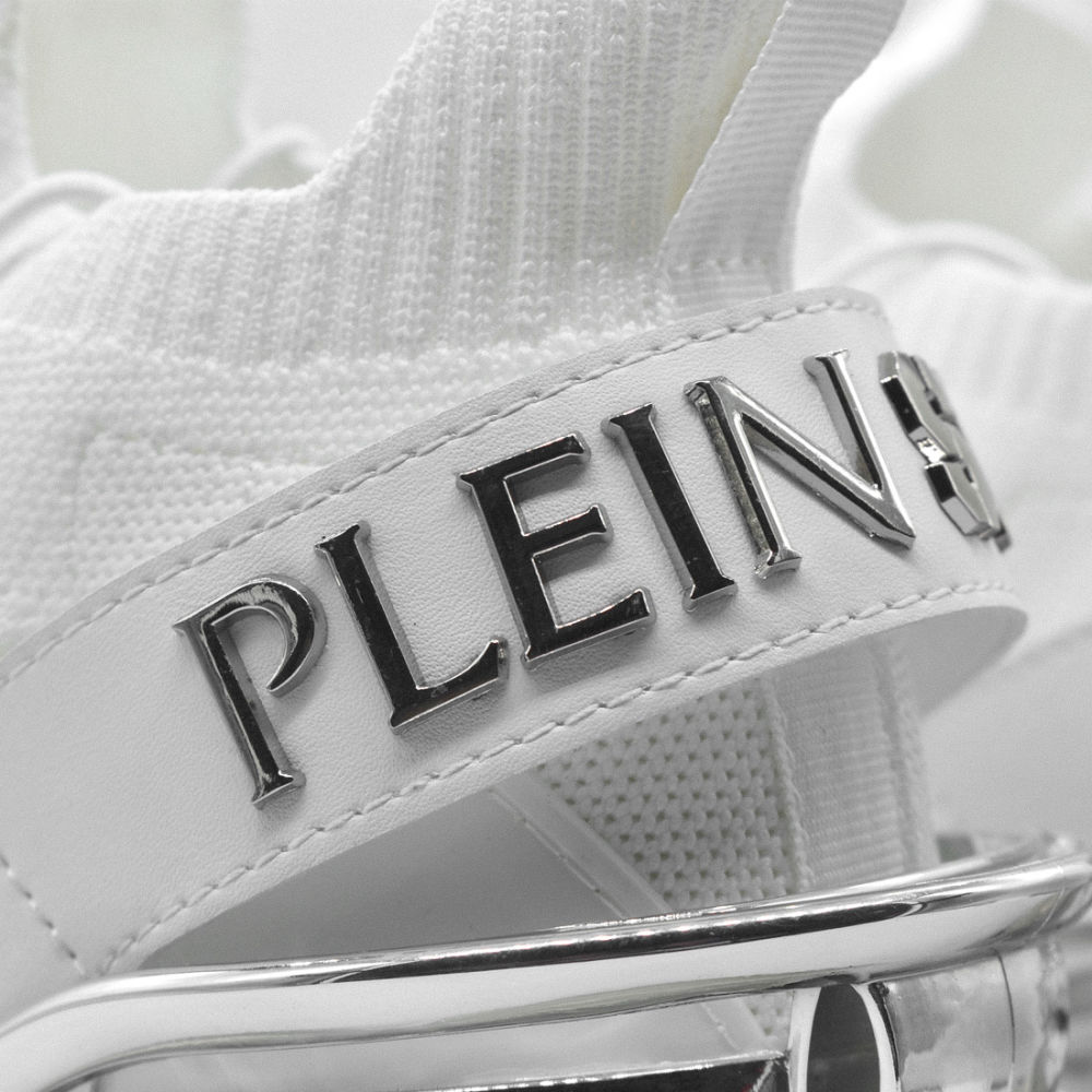 Philip Plein Sports White Premium Low-Top Sneaker-6