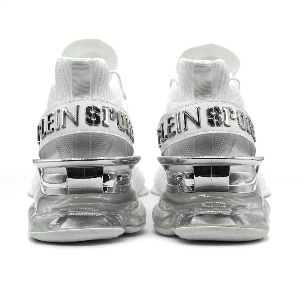 Philip Plein Sports White Premium Low-Top Sneaker-3