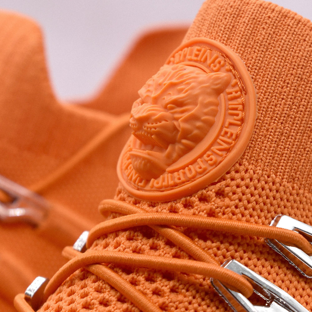 Philip Plein Sports Orange Premium Low-Top Sneaker-8