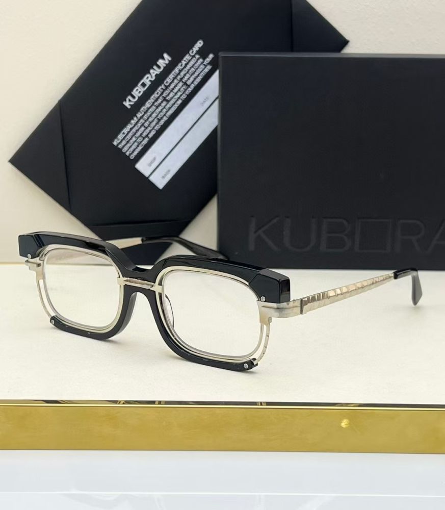 Kuboraum Black & White Luxury Sunglasses-thumb-0