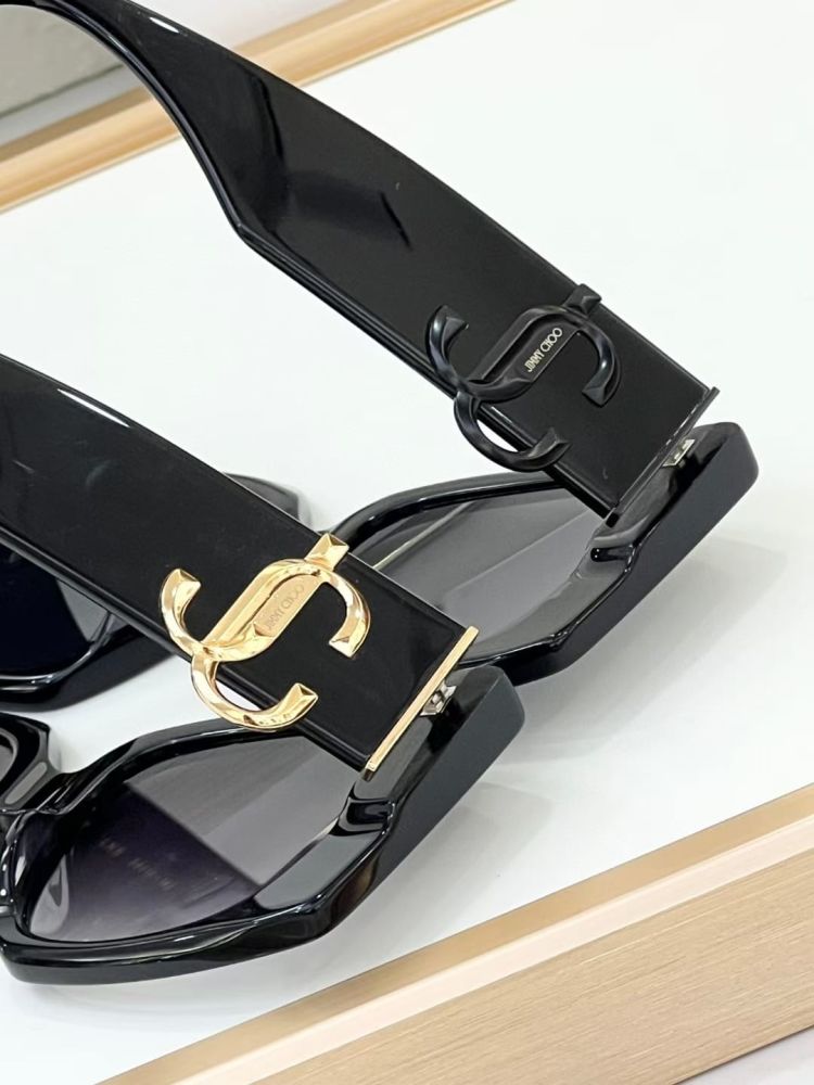 Jimmy Choo Black & Golden Luxury Sunglasses-3