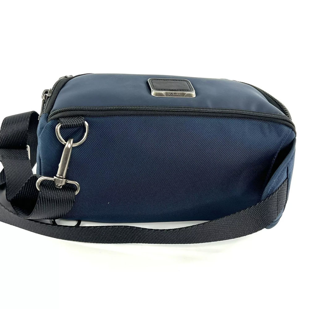 Tumi Alpha Bravo Platoon Sling  Blue Bag-3