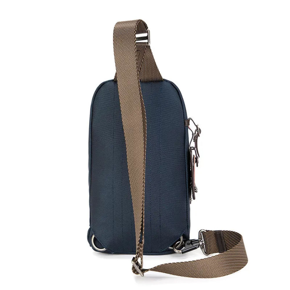 Tumi Premium Blue Sling Bag-2