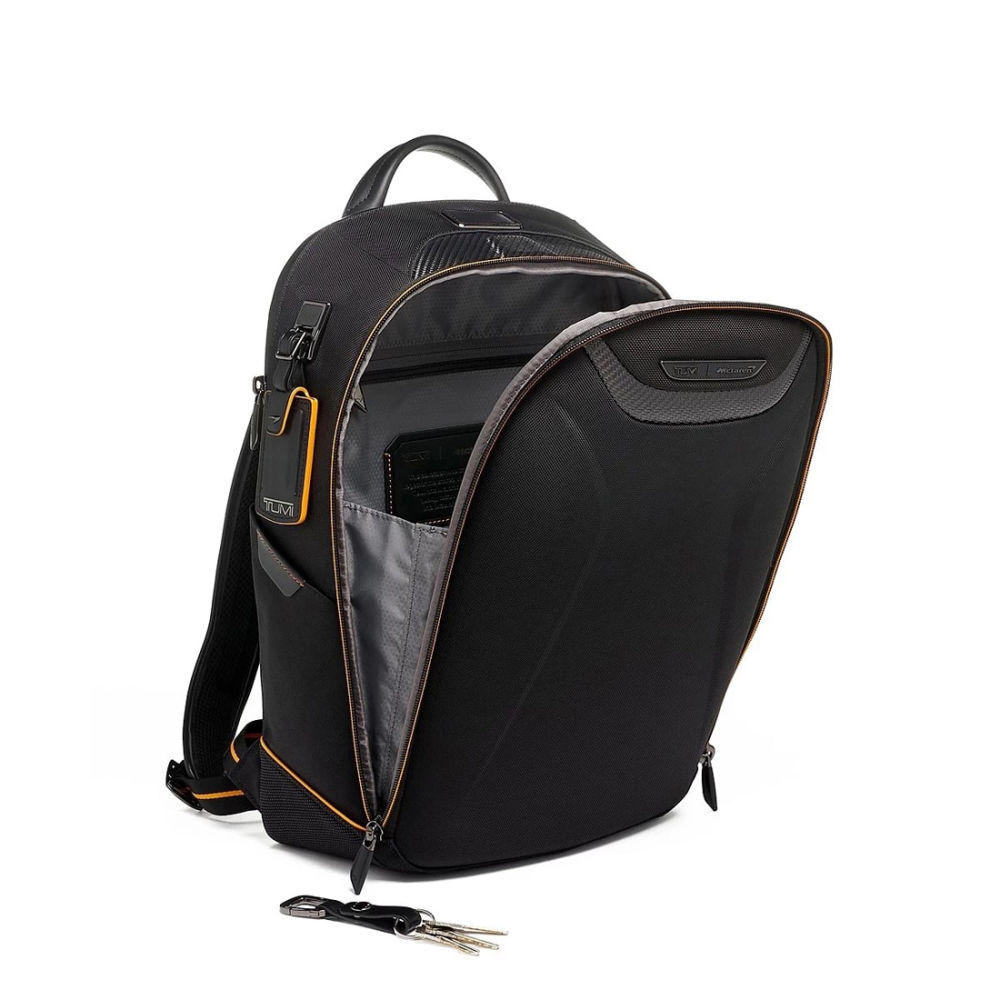 Tumi Mclaren Velocity Black Backpack-1