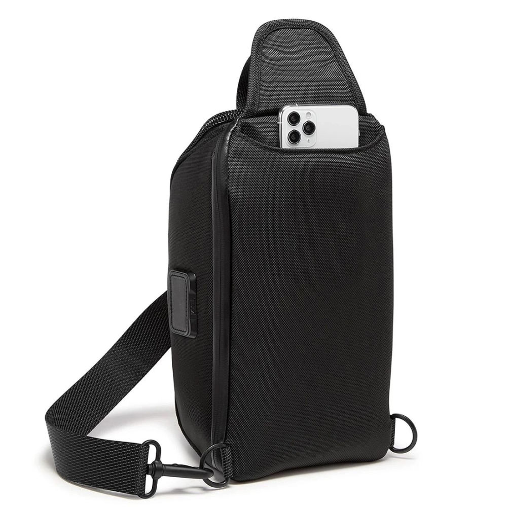 Tumi Alpha Bravo Platoon Sling  Black Bag-4