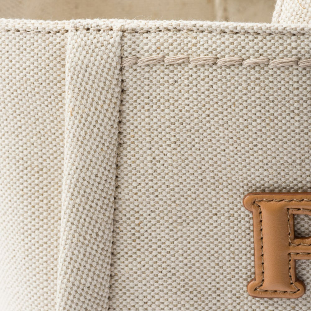 Prada Medium linen blend tote bag-4