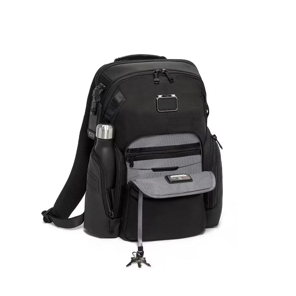 Tumi Alpha Bravo Navigation Black Backpack-3