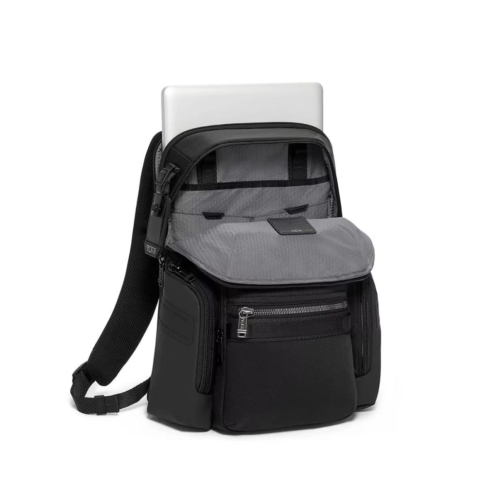 Tumi Alpha Bravo Navigation Black Backpack-4