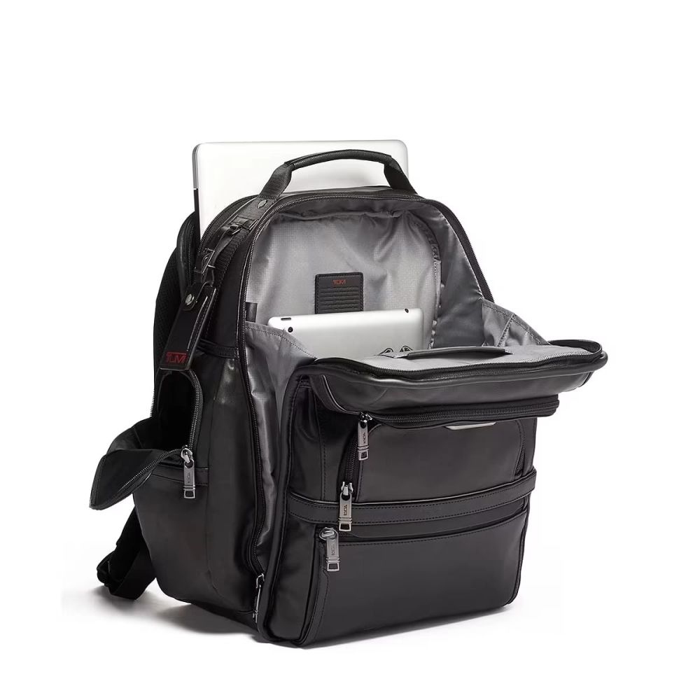 Tumi Brief Pack Leather Backpack-3