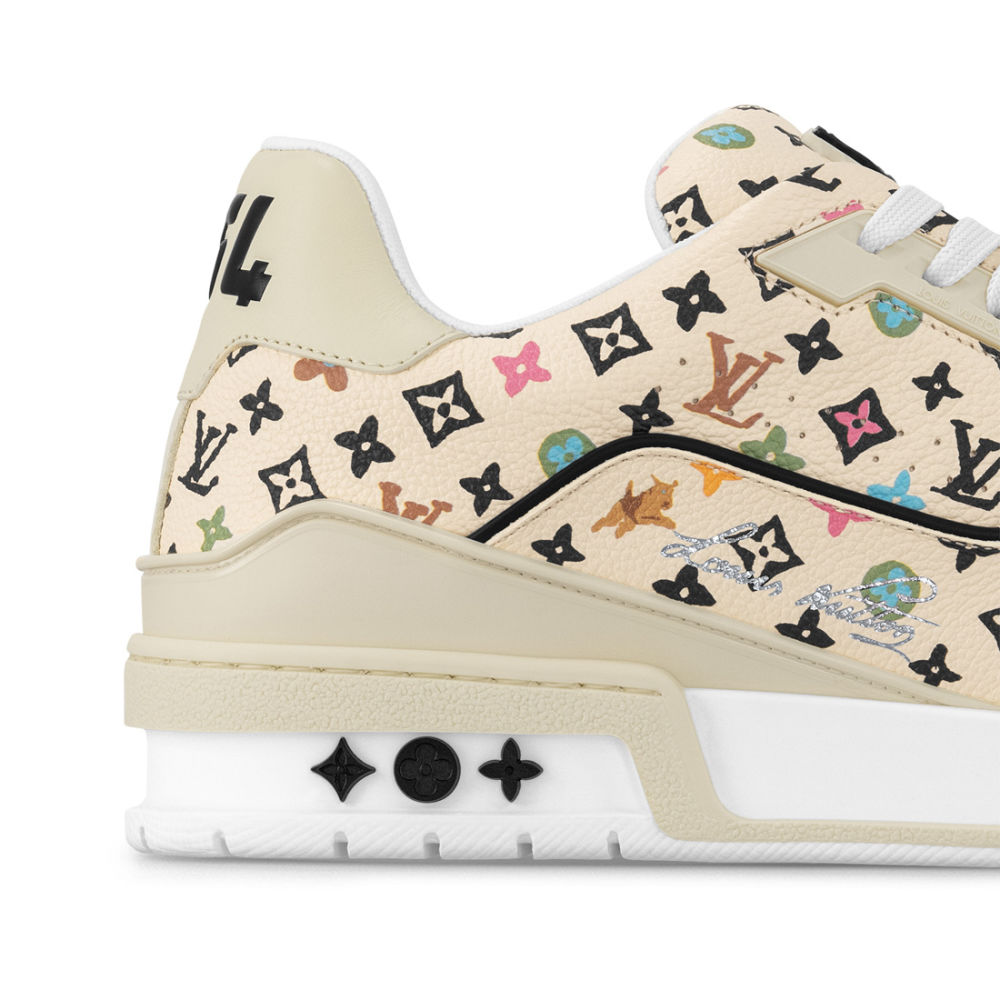 Louis Vuitton White Premium Quality Sneakers-3