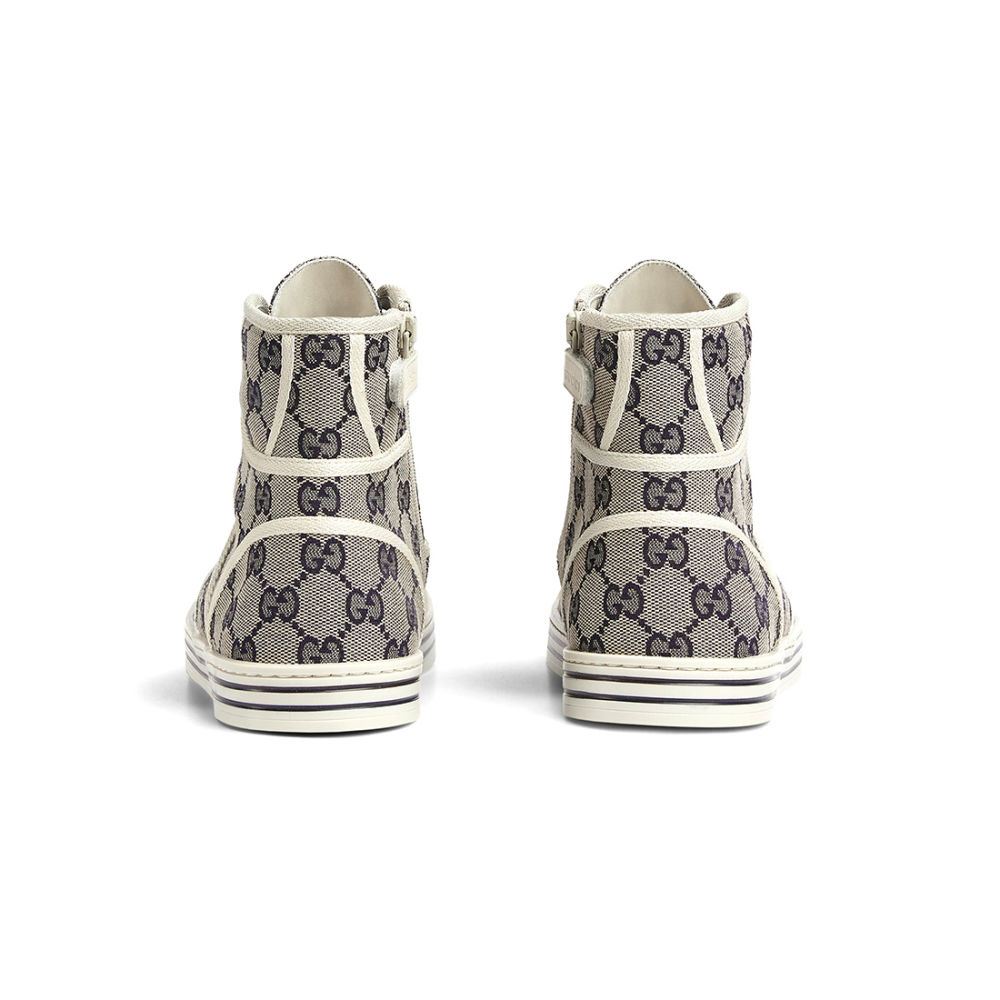 Gucci White & Brown Premium Quality Sneakers-4