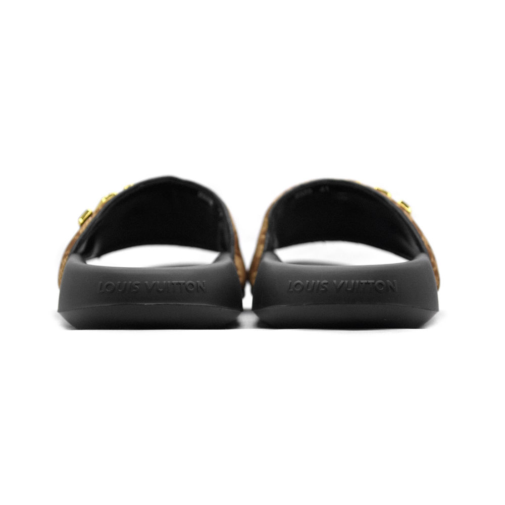 Louis Vuitton Brown Premium Quality Stylish Men's Flip-flop-3
