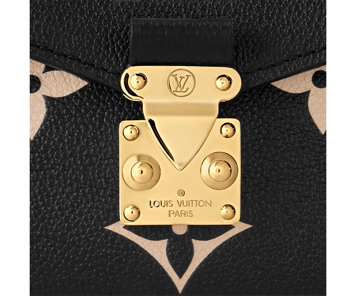 Louis Vuitton East West Metis Pochette Black Handbag-4