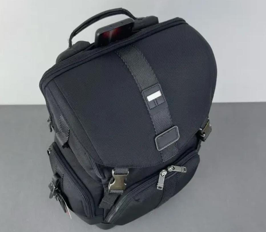 Tumi Alpha Bravo Black Backpack-3