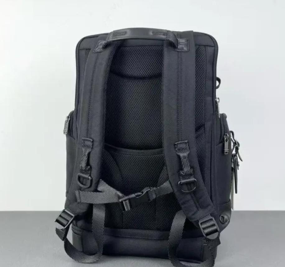 Tumi Alpha Bravo Black Backpack-2