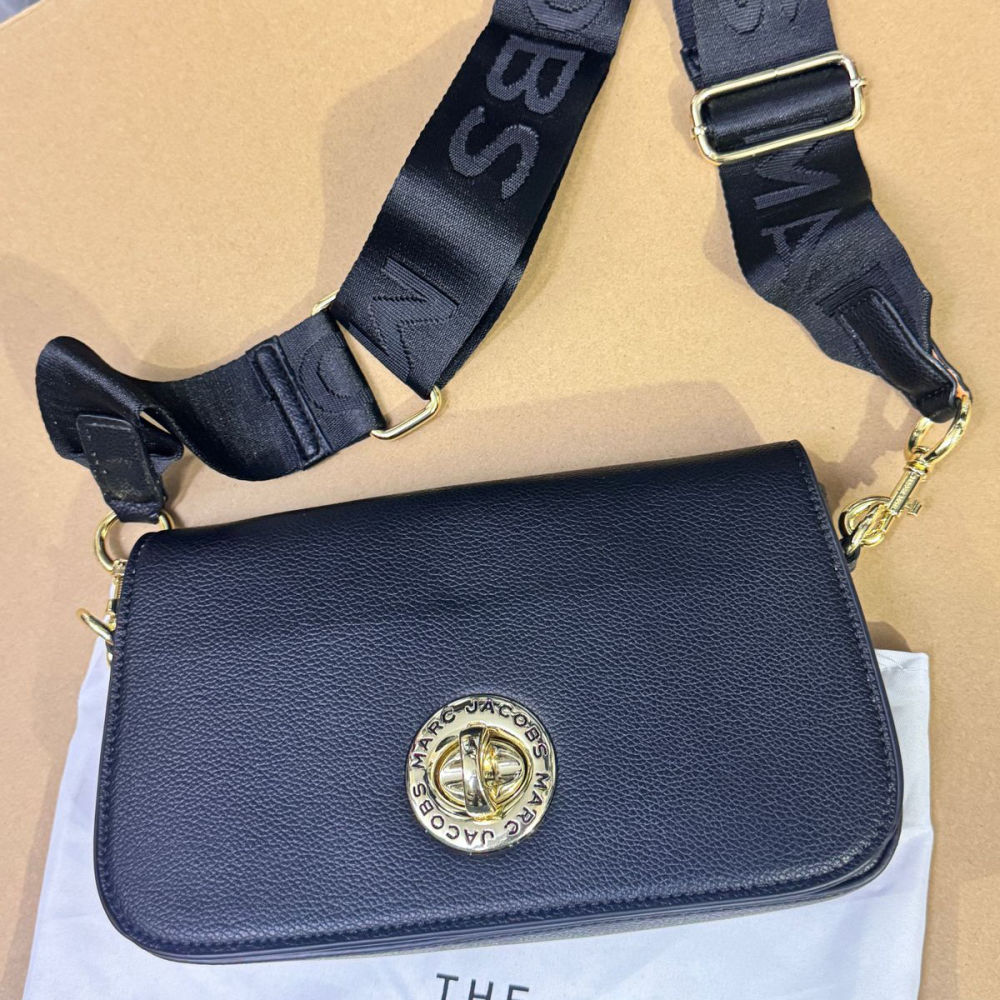 Marc Jacobs Blue Crossbody Bag-thumb-0