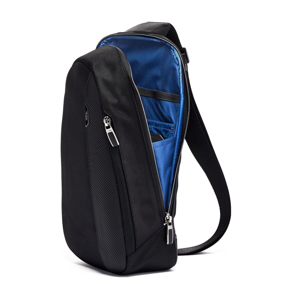 Tumi Premium Black Sling Bag-3