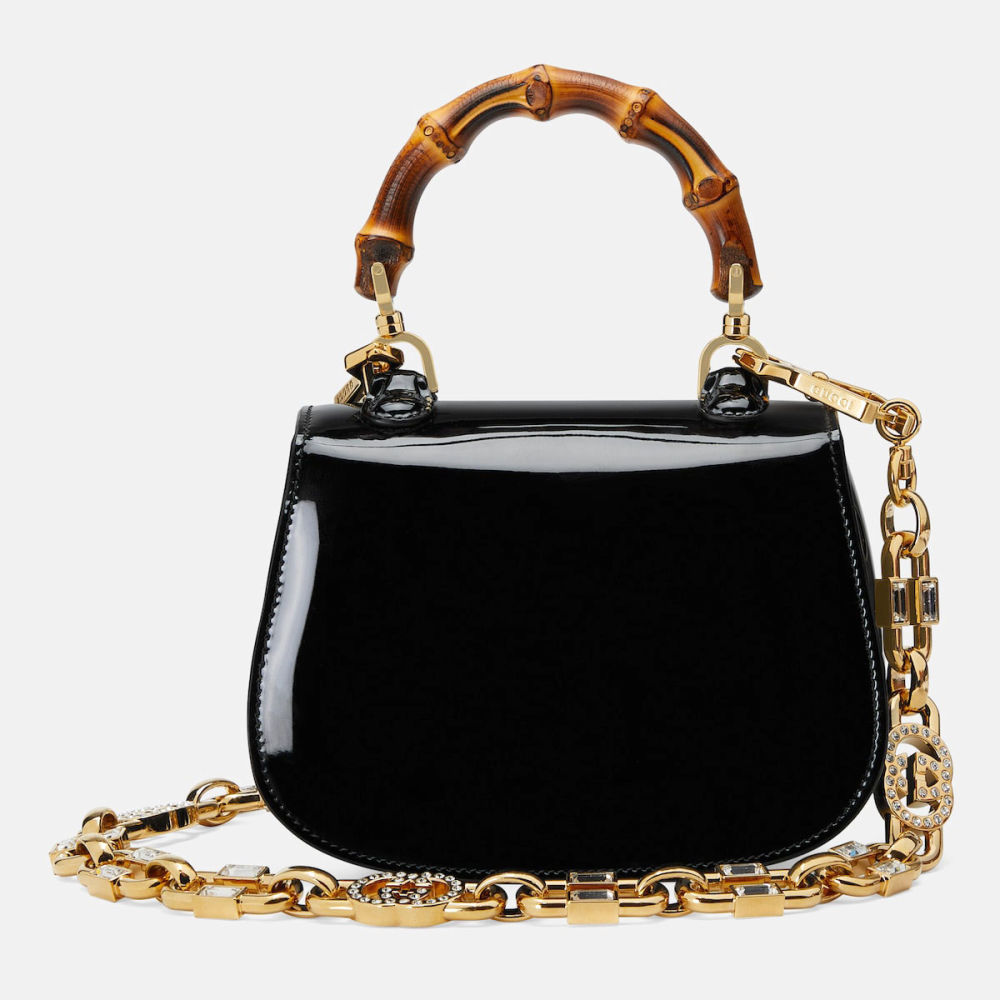 Gucci Bamboo 1947 Black Mini Bag-2