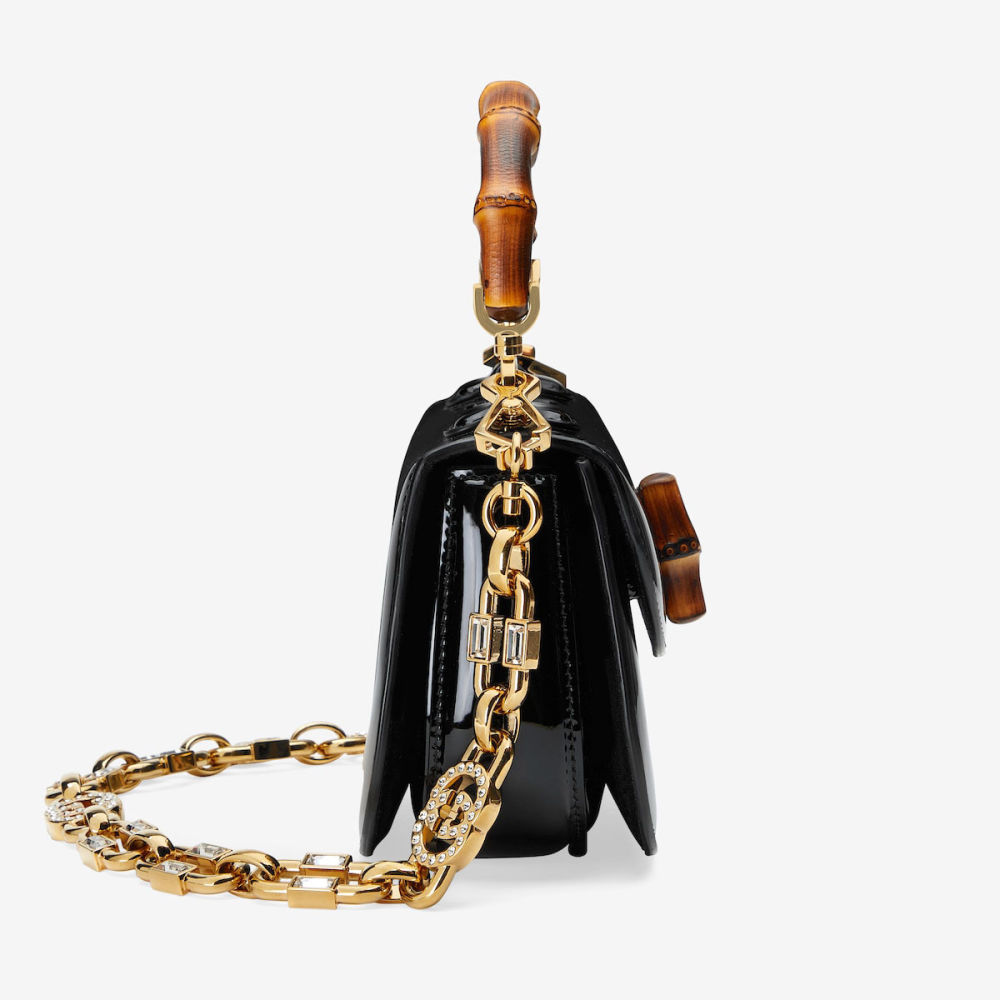 Gucci Bamboo 1947 Black Mini Bag-4