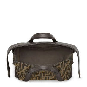 Fendi Brown Mini Leather Bag-3