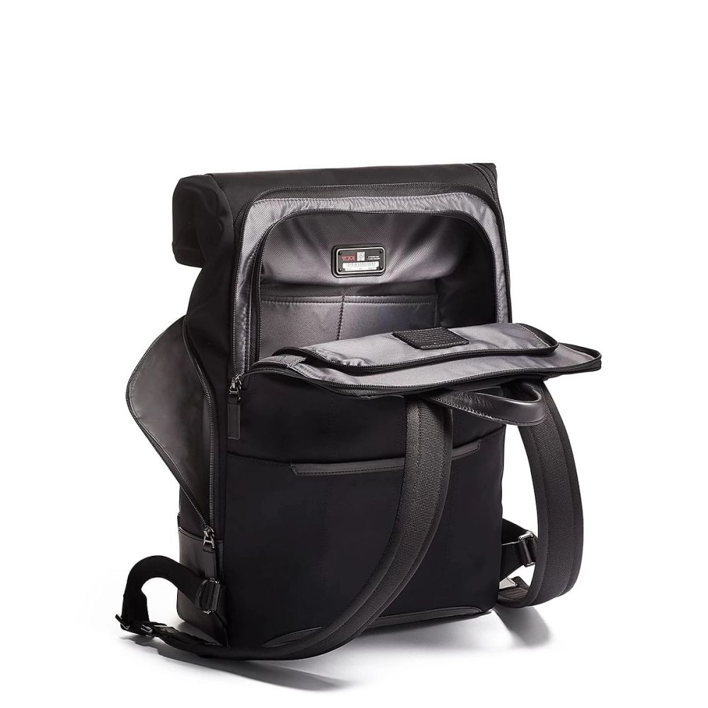 Tumi Osborn Roll Top Backpack Black-3