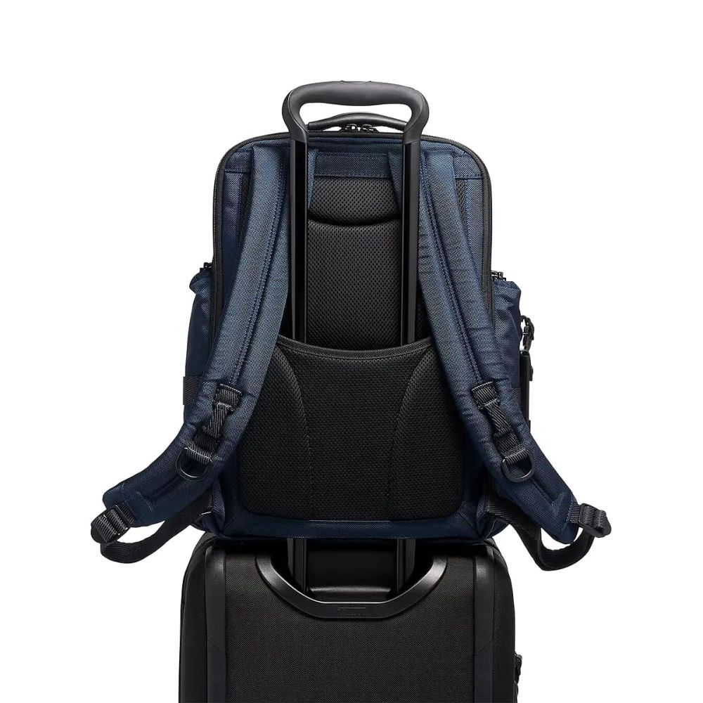 Tumi Sheppard Deluxe Brief Pack Backpacks Navy Blue Bag-5
