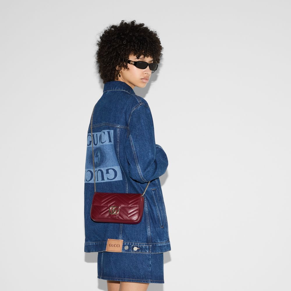 Gucci GG Marmont Wine small shoulder bag-9