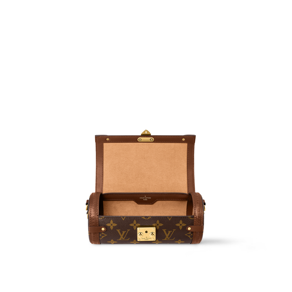 Louis Vuitton Papillon Trunk Brown Shoulder Bag-5