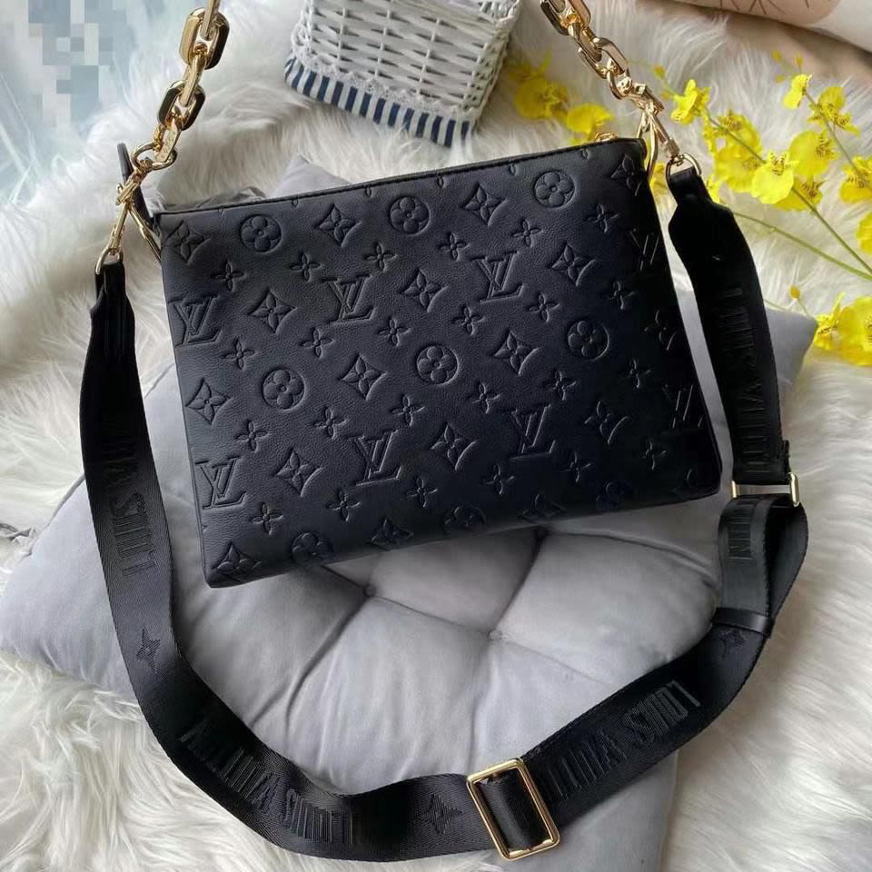Louis Vuitton Virgil Abloh Coussin PM Black Handbag-thumb-0