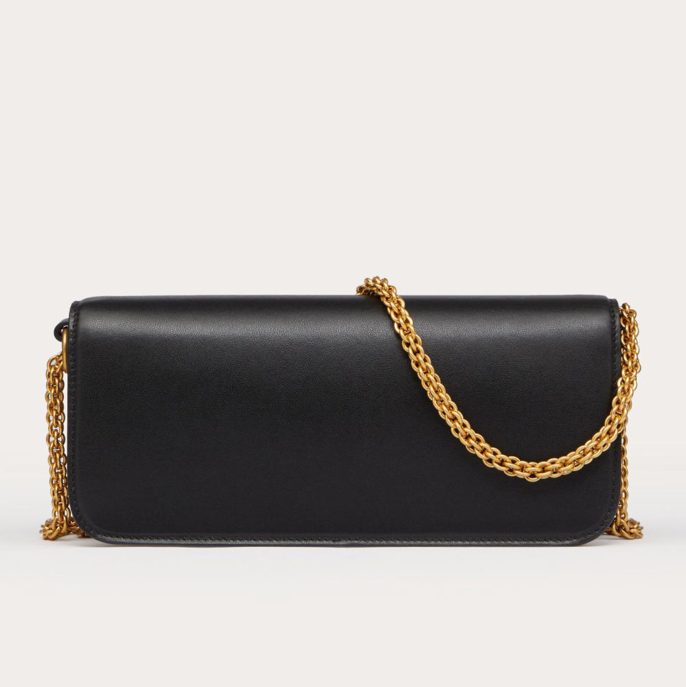 Valentino Garavani Locò Black Shoulder Bag-2