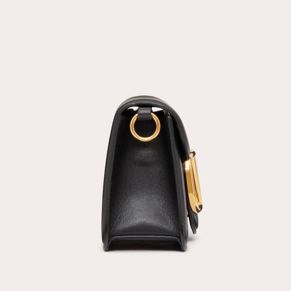 Valentino Garavani Locò Black Shoulder Bag-5