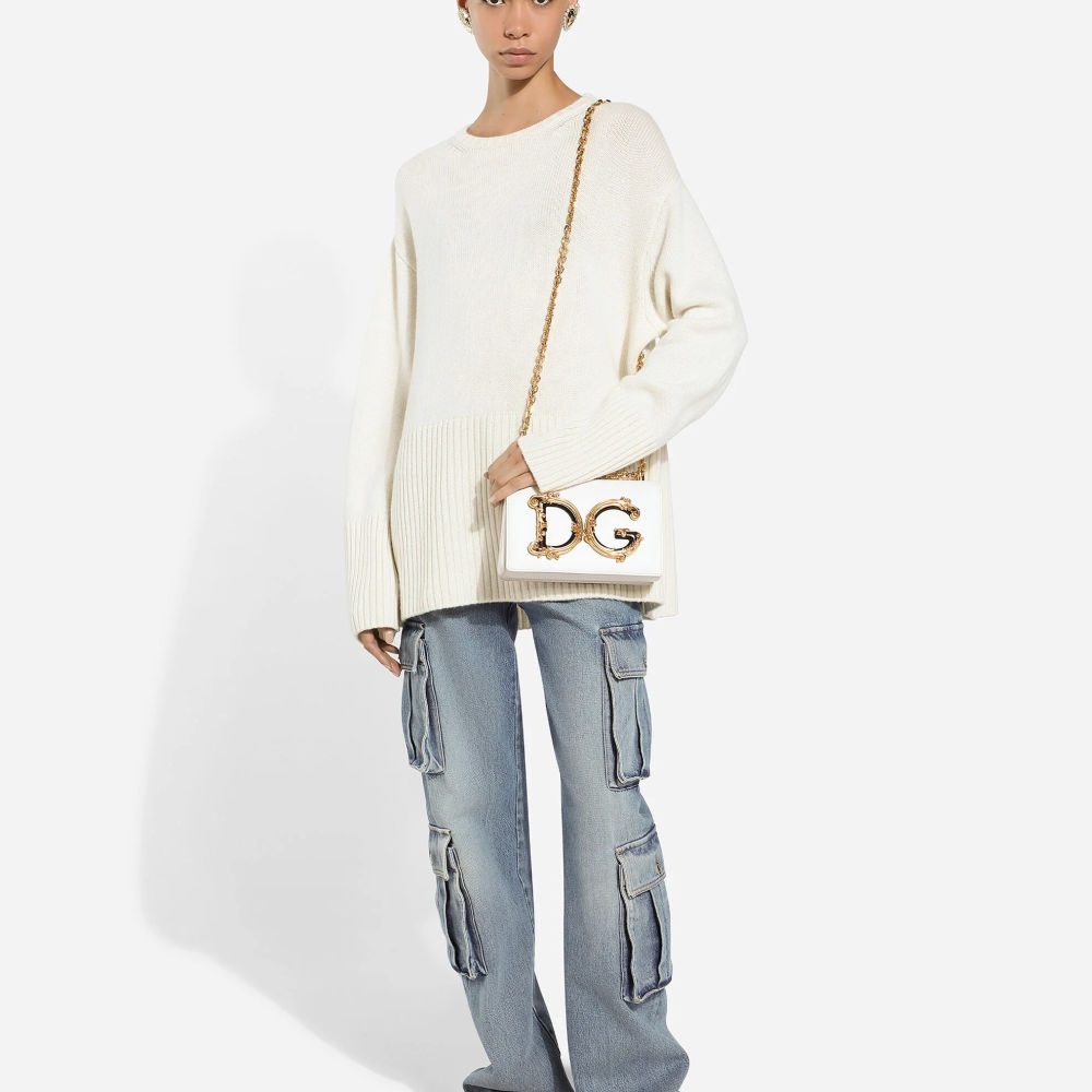 Dolce & Gabbana Nappa leather DG Girls shoulder bag-4