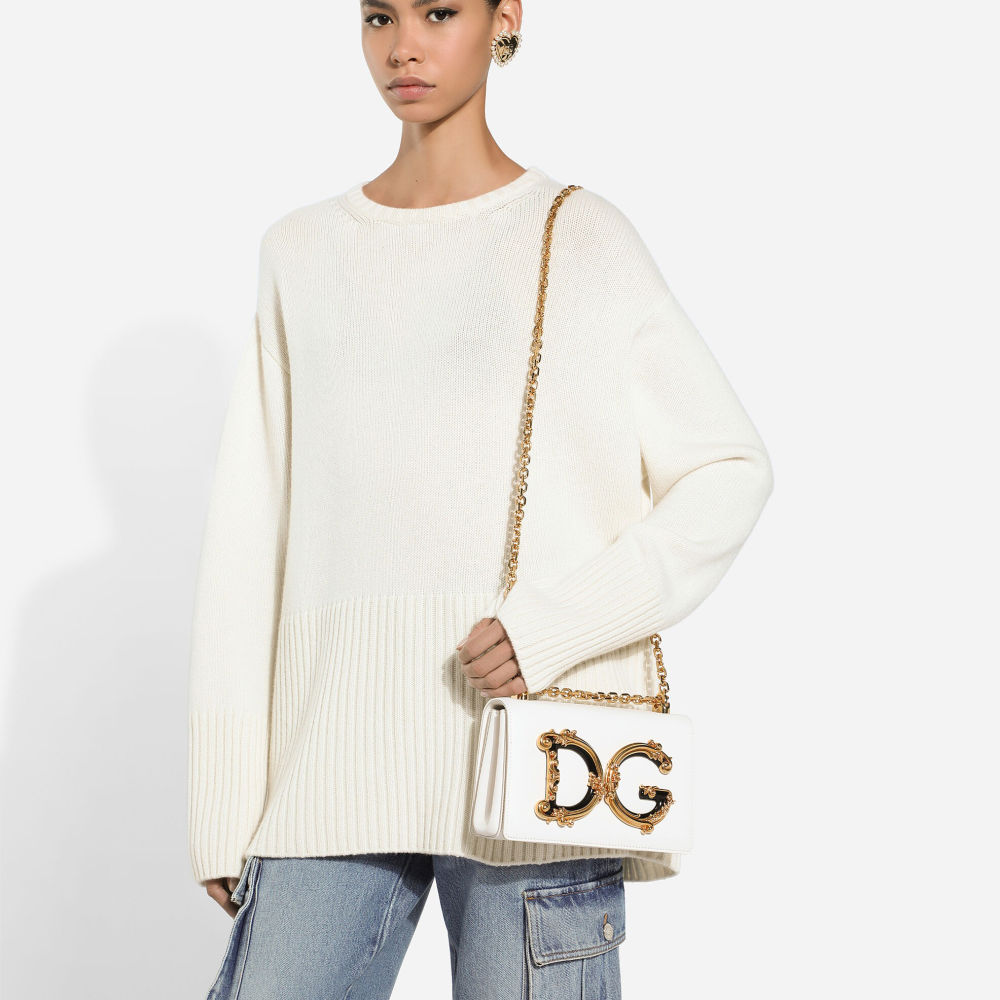 Dolce & Gabbana Nappa leather DG Girls shoulder bag-5