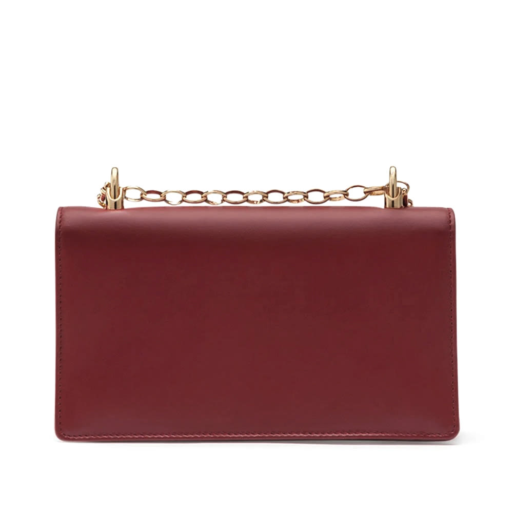 Dolce & Gabbana Nappa leather DG Girls Wine shoulder bag-2