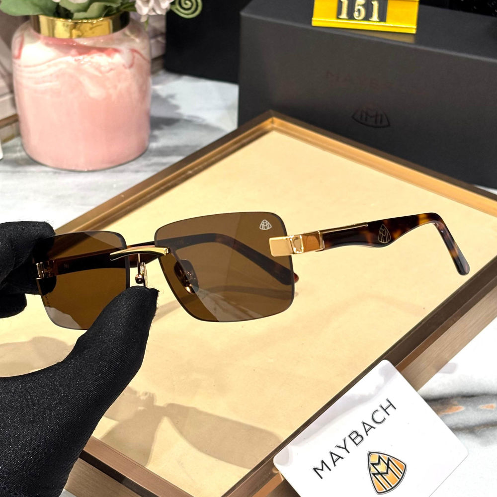 Maybach Brown Luxury Sunglasses-2