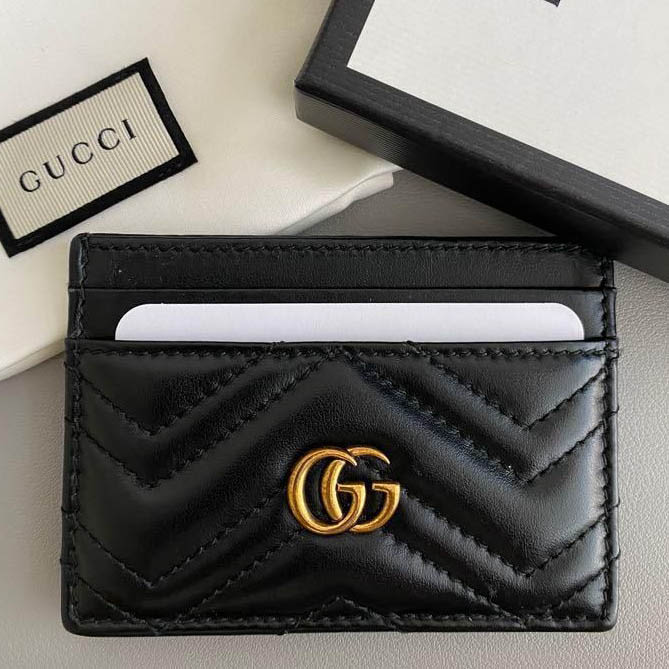Gucci Black Premium Card Wallet-thumb-0