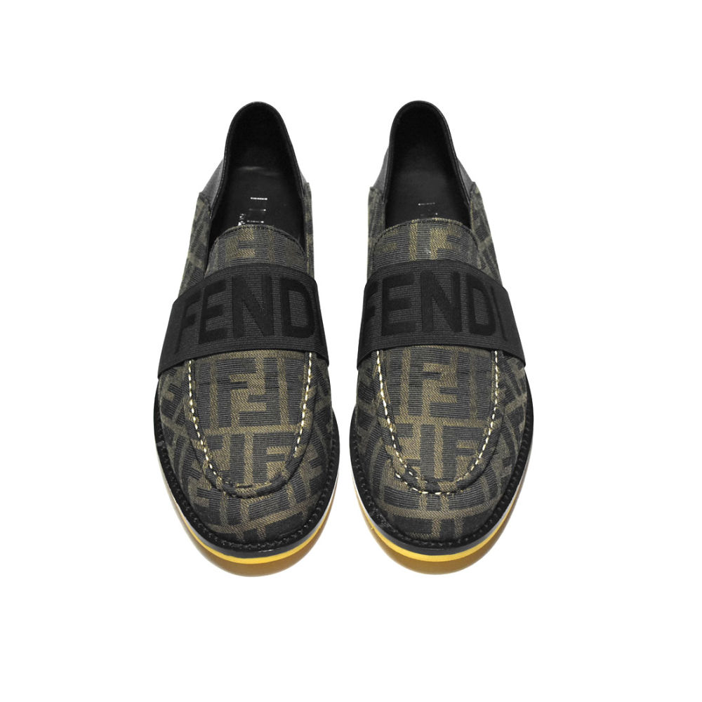 Fendi Brown Premium Quality Loafers-4