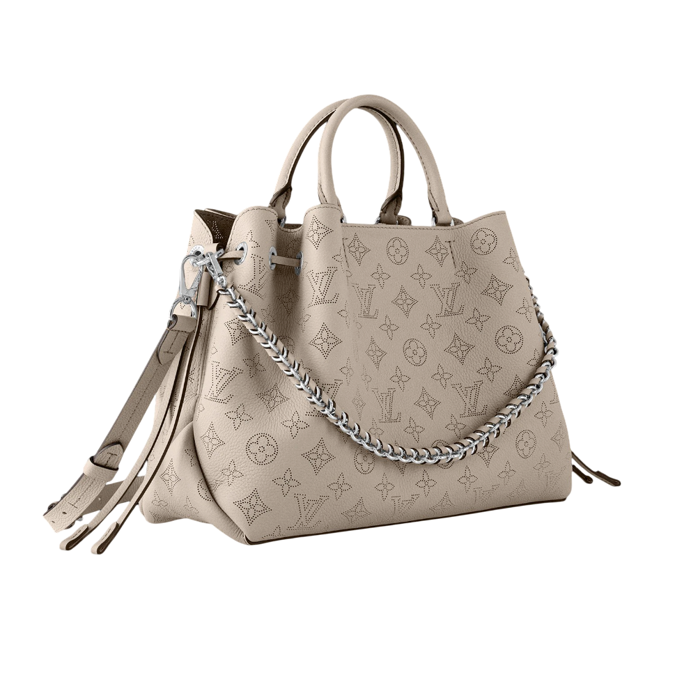 Louis Vuitton Mahina Bella Light Beige Tote Bag-2