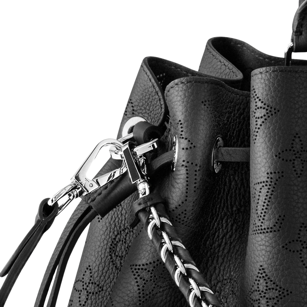 Louis Vuitton Mahina Bella Black Tote Bag-4