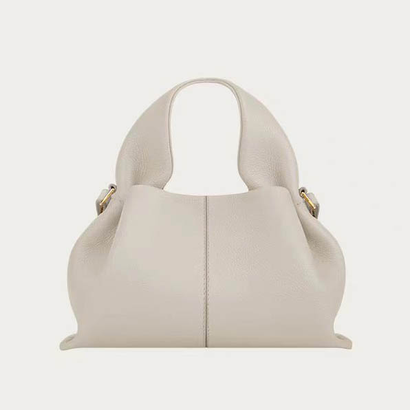 Polene Numero Neuf White Satchel Bag-thumb-0