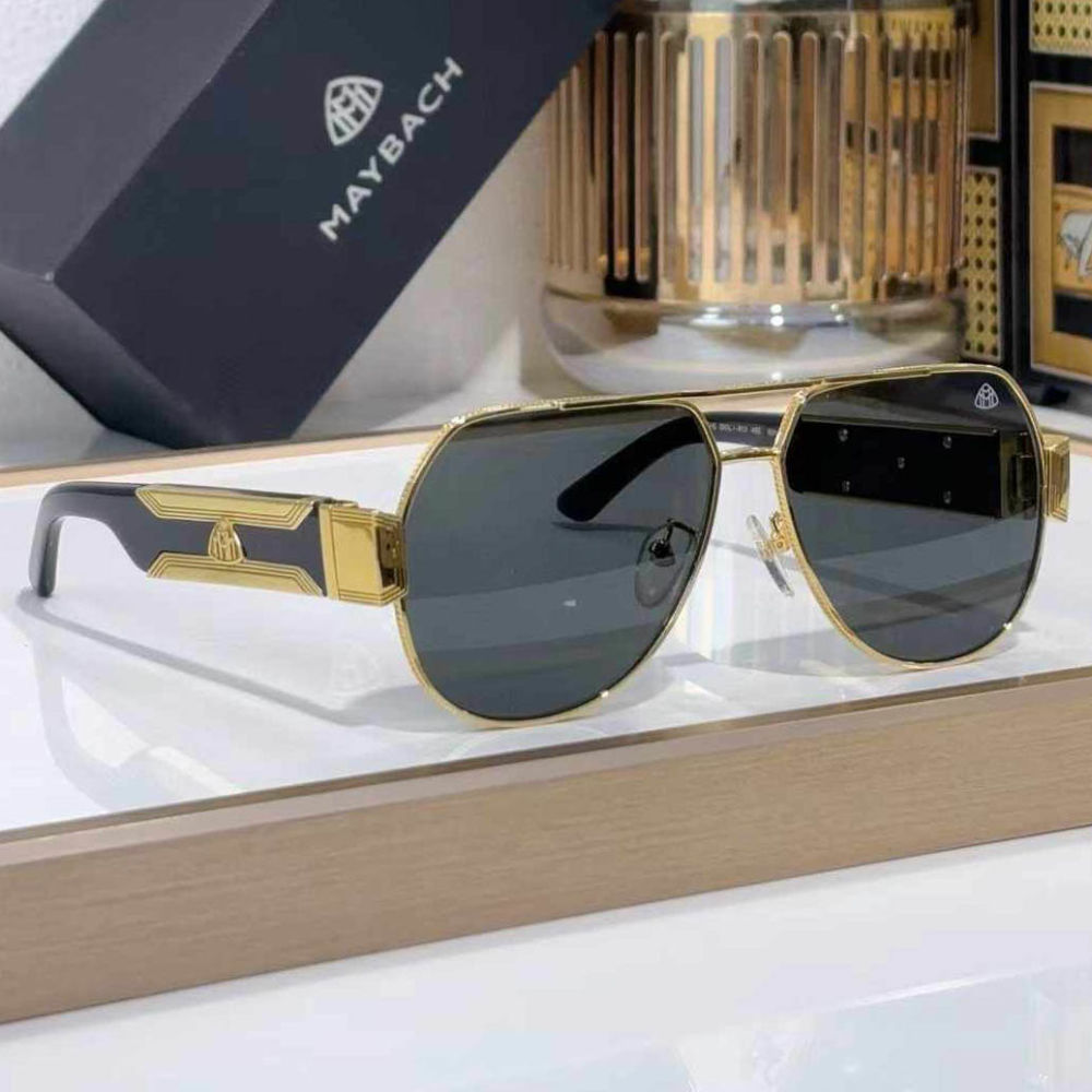 Maybach Black Luxury Sunglasses-2
