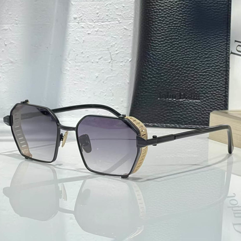 John Dalia Purple Luxury Sunglasses-thumb-0