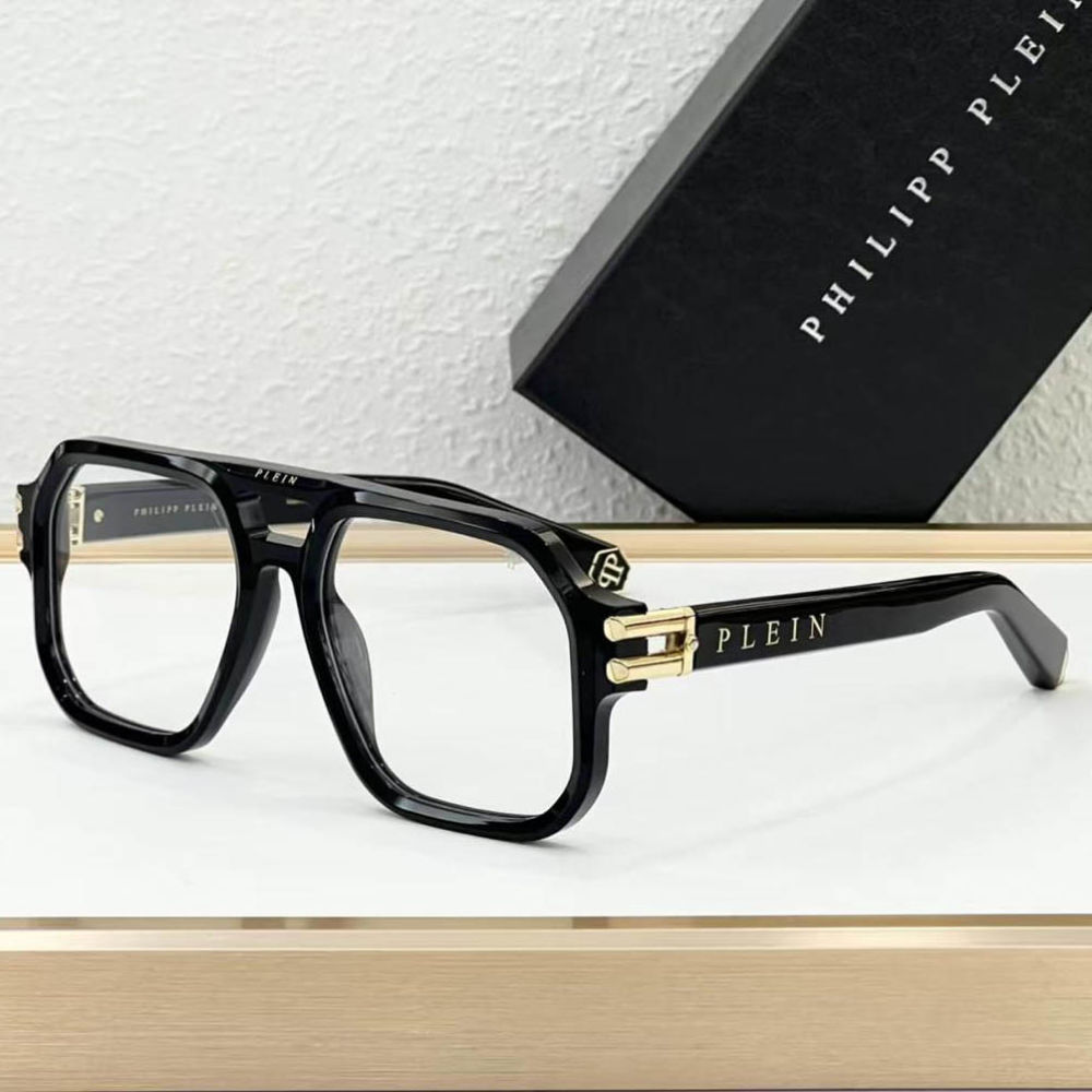 Philipp Plein Black & White Luxury Sunglasses-thumb-0