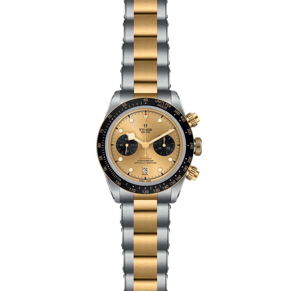 Tudor Black Bay Chrono S&G Gold Dial Premium Watch M79363N-0007-1