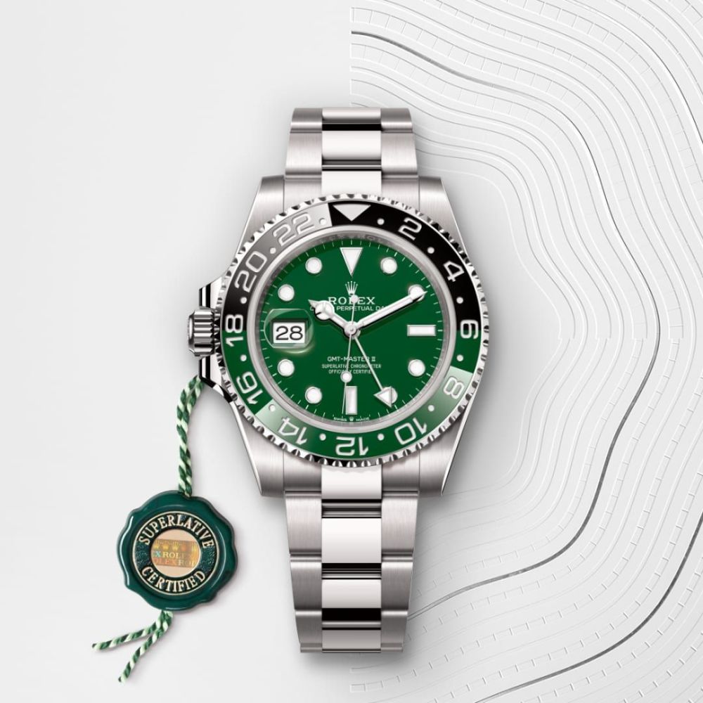 Rolex GMT-Master II Oyster, 40 mm, Green Dial Watch M126729VTNR-0001-5