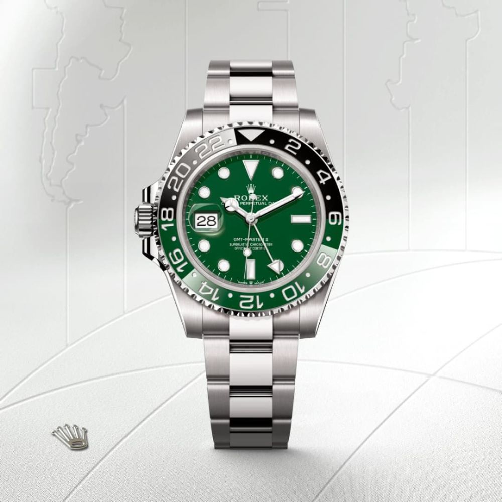 Rolex GMT-Master II Oyster, 40 mm, Green Dial Watch M126729VTNR-0001-6
