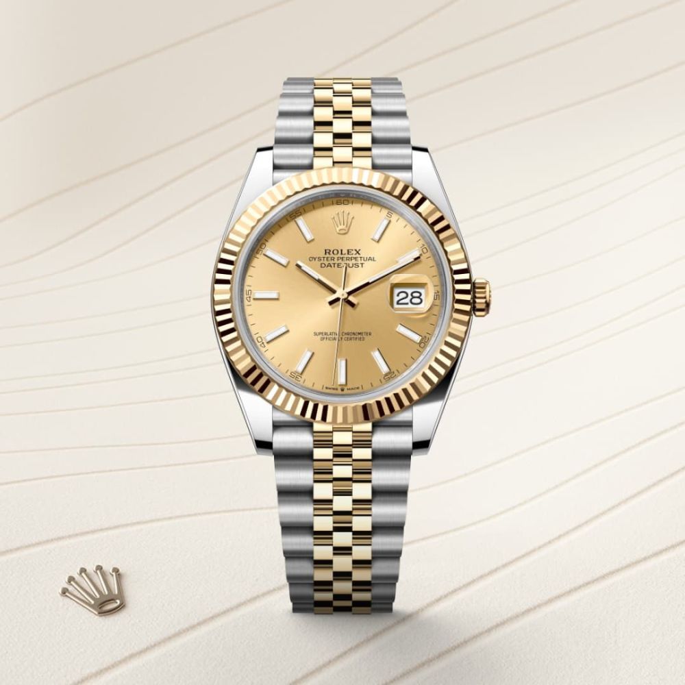 Rolex Datejust 41 Oyster, 41 mm, Oystersteel and Yellow Gold M126333-0010-thumb-5