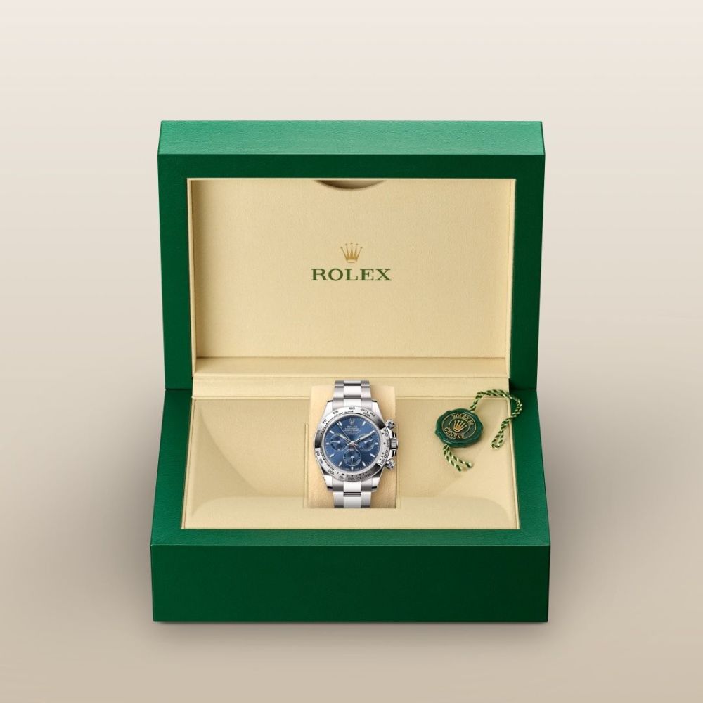 Rolex Cosmograph Daytona Oyster, 40 mm, Blue Dial M126509-0005-6