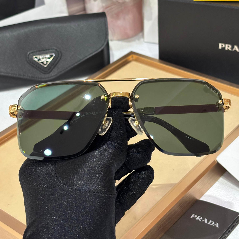 Prada Green Luxury Sunglasses-4